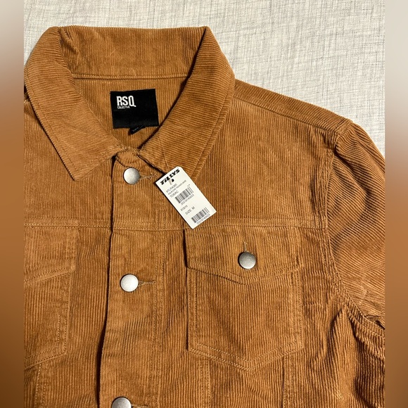 NWT - TILLYS a brand RSQ - men’s corduroy jacket in brown - Picture 7 of 9